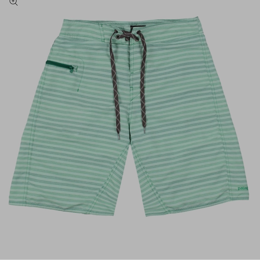 Patagonia Men's Wavefarer Board Shorts - 21" green size 31 E swimsuit surfing - Picture 3 of 8